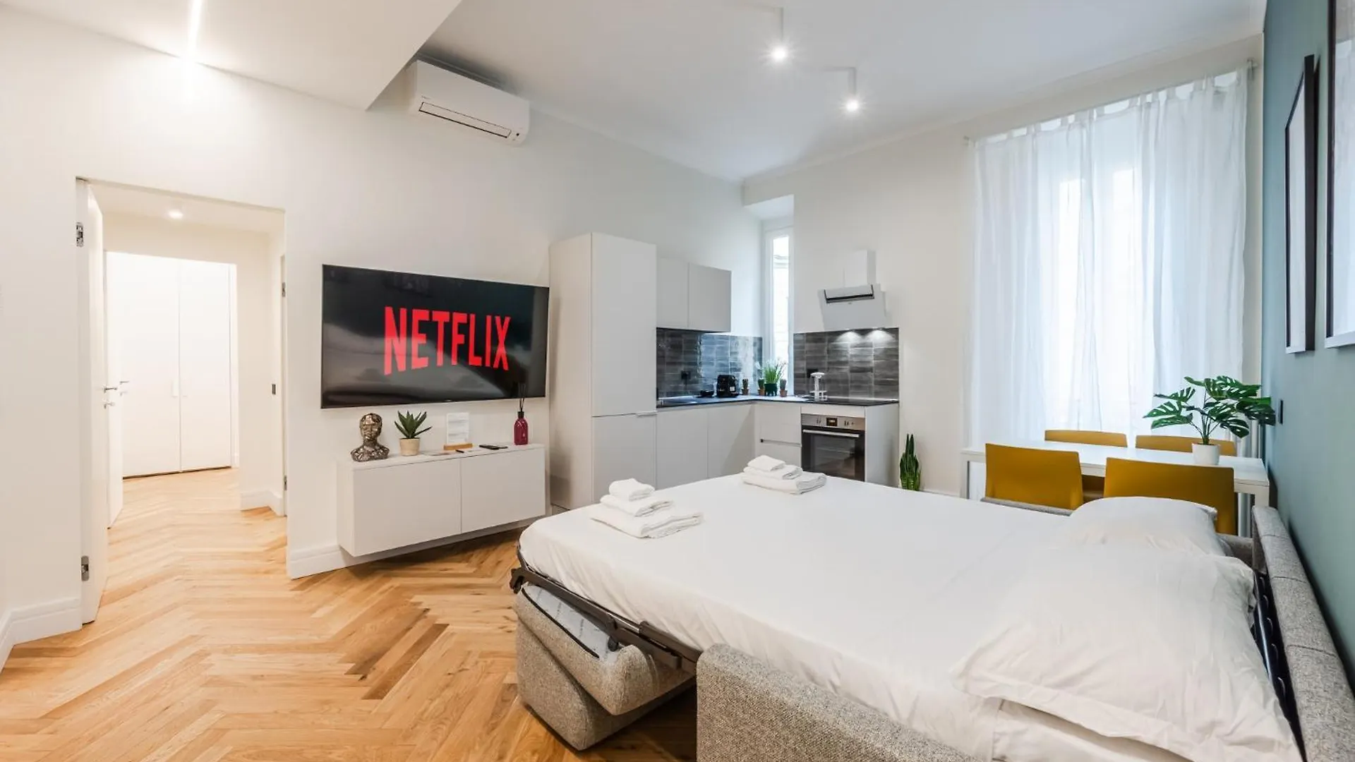 Apartment Central Modern 3-Room Flat - Near Metro & Park Milan